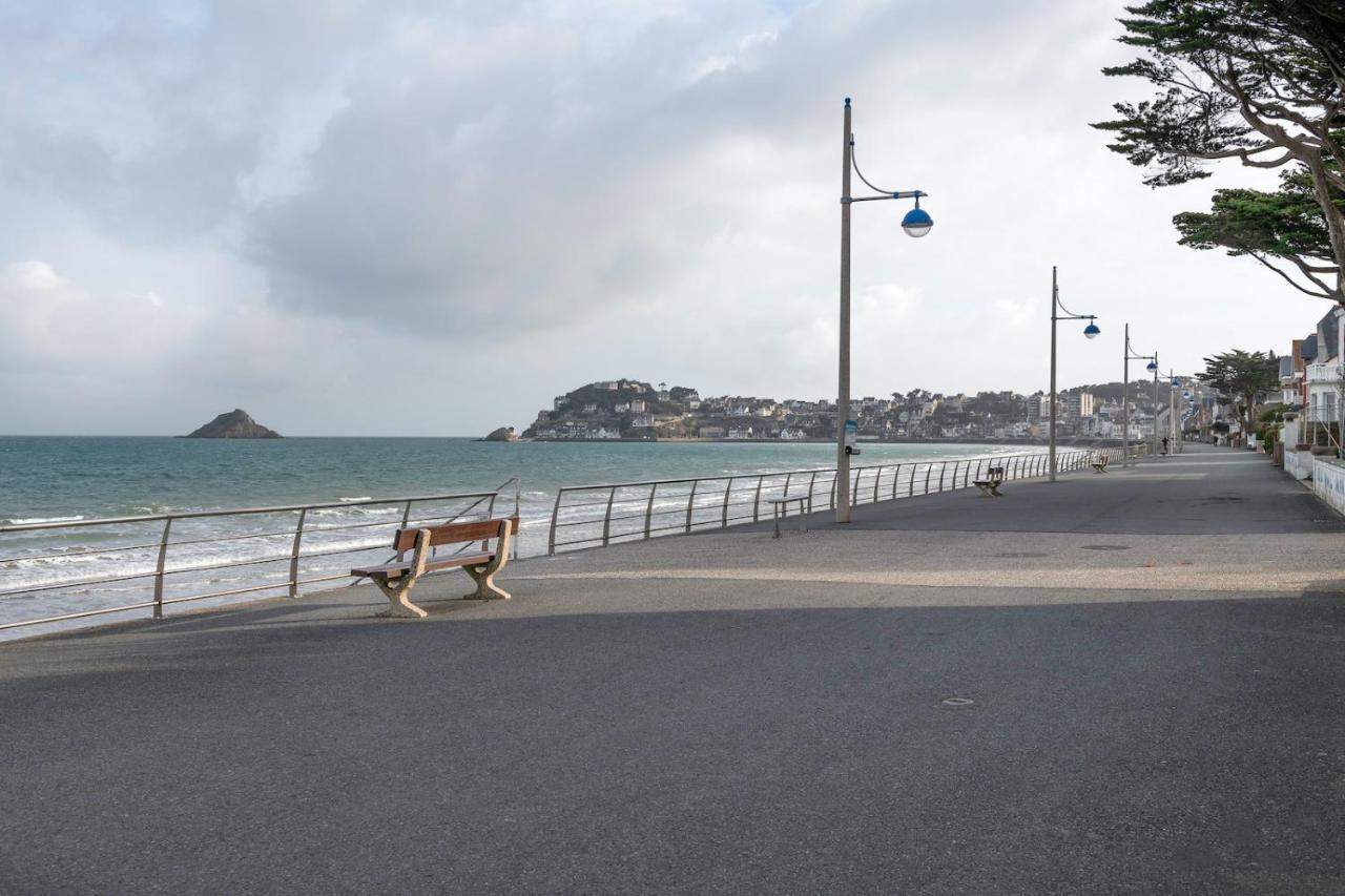 50M Plage, Appartement Vue Mer Pour 3 Pleneuf-Val-Andre Exterior foto