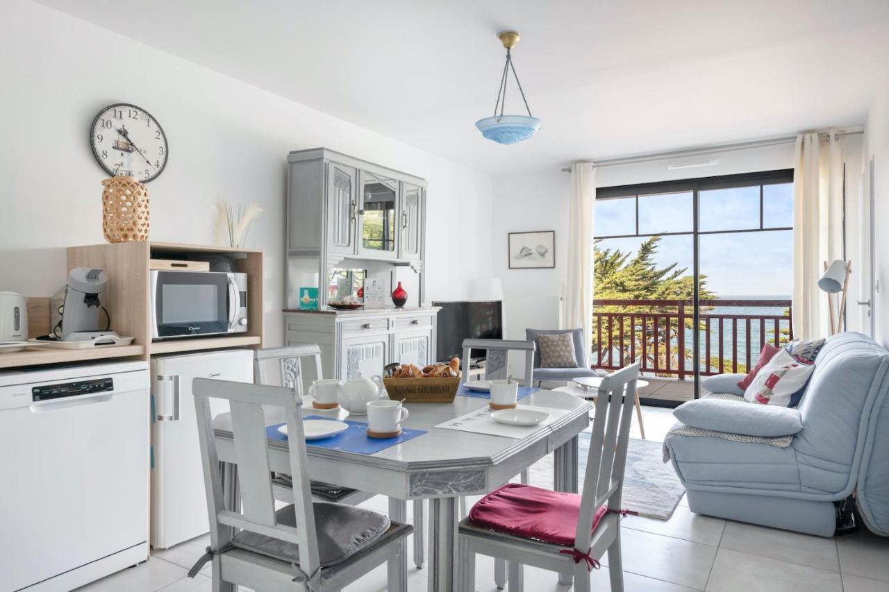 50M Plage, Appartement Vue Mer Pour 3 Pleneuf-Val-Andre Exterior foto